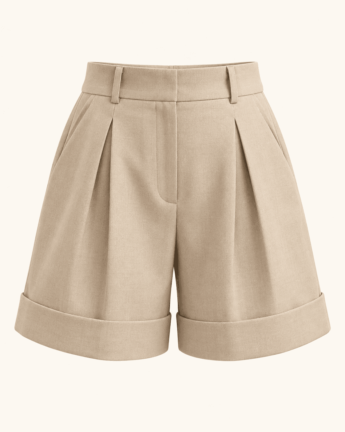 Tailored Shorts — Sand
