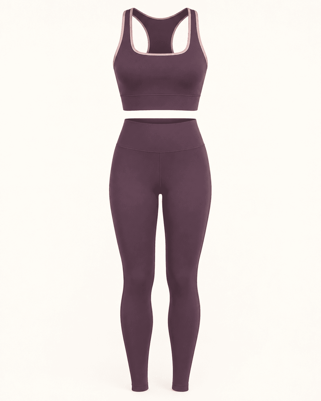 Performance Set — Plum / Blush